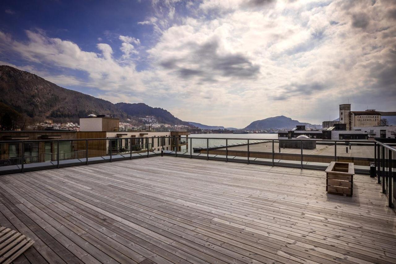 New Penthouse Apartment With Sea View In Bergen Centrum Ngoại thất bức ảnh